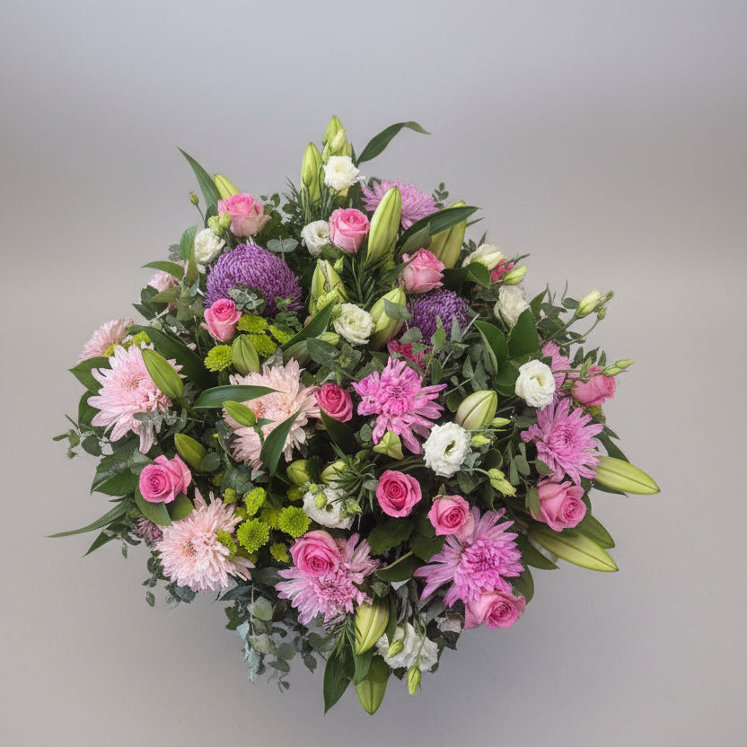 Mixed Pink Flower Bunches