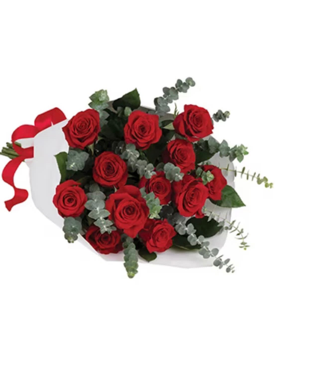Dozen Red Roses Bouquet
