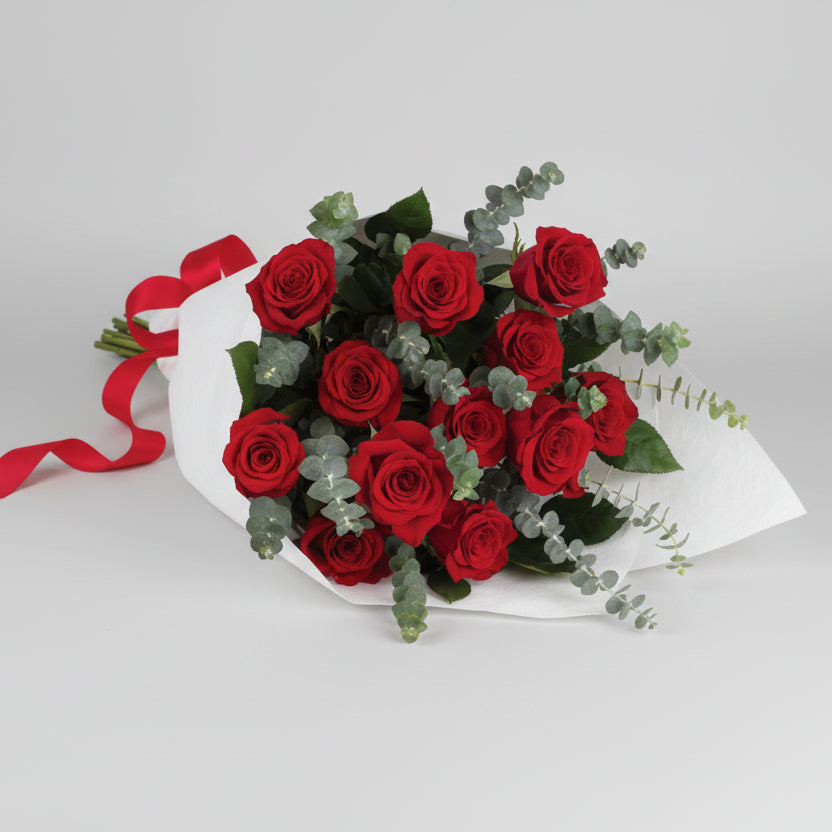 Dozen Red Roses Bouquet