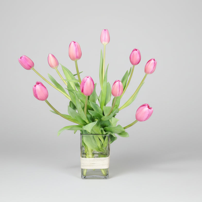 Tulips In A Vase