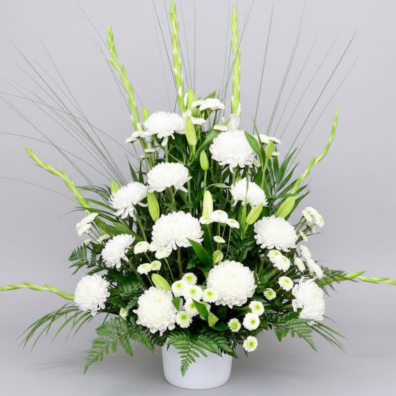 White Purity Arrangement