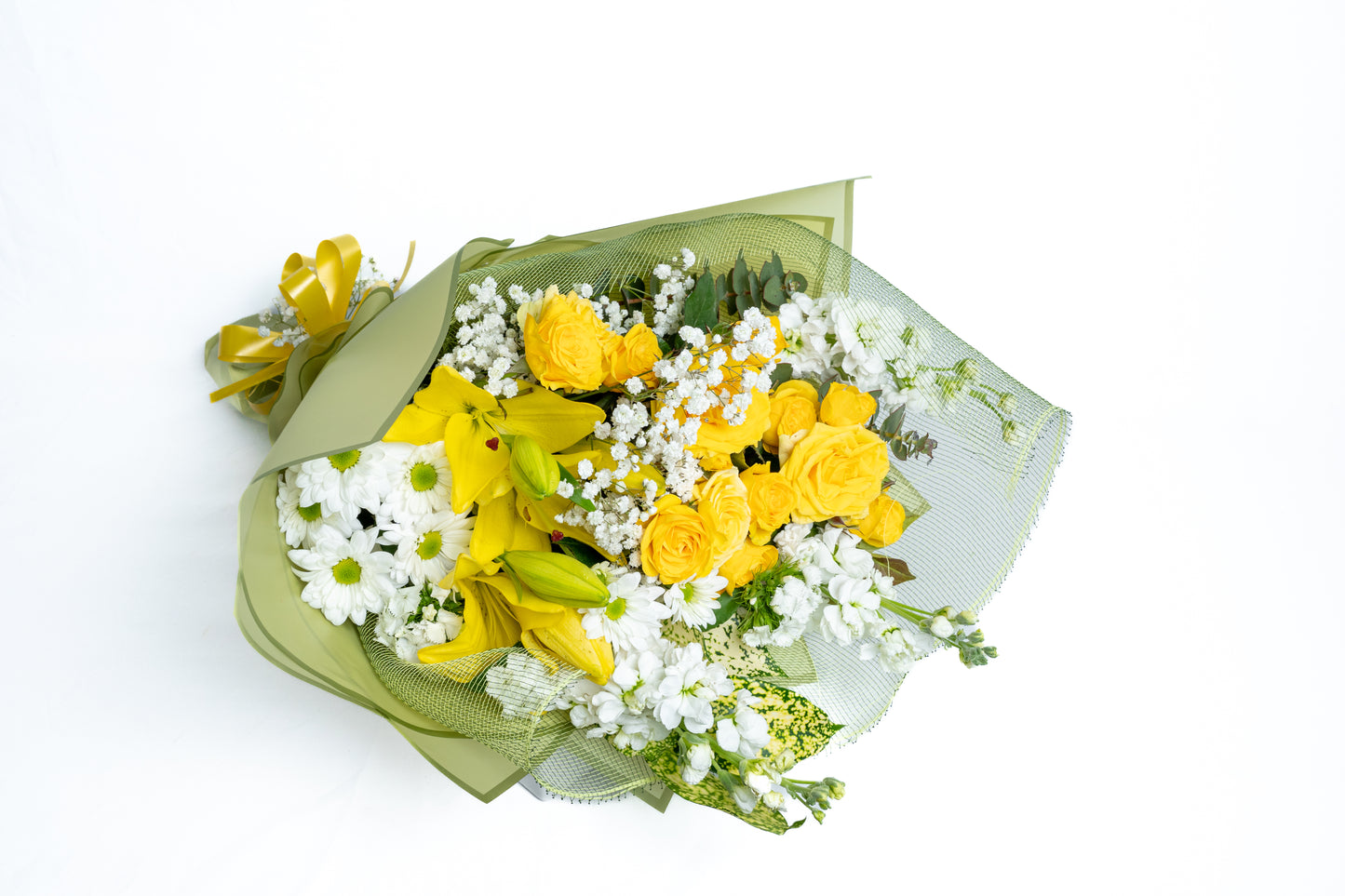 Yellow Spray Roses