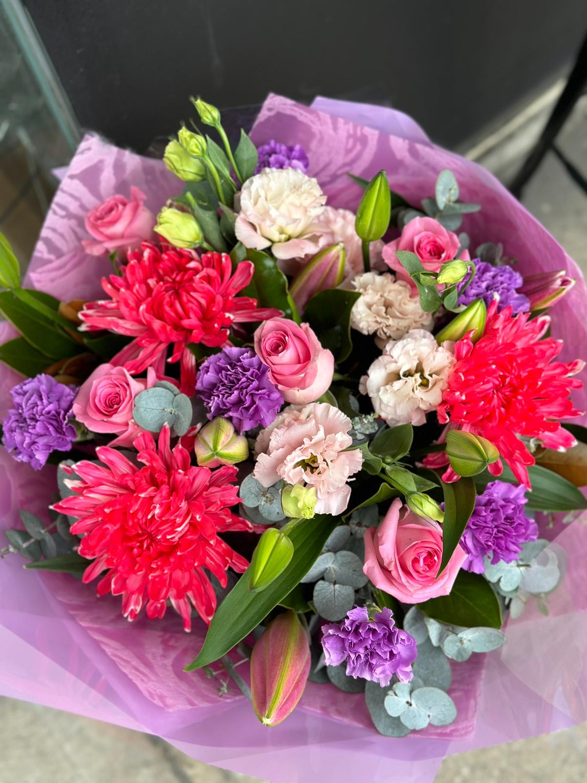 Bright Pink Bouquet