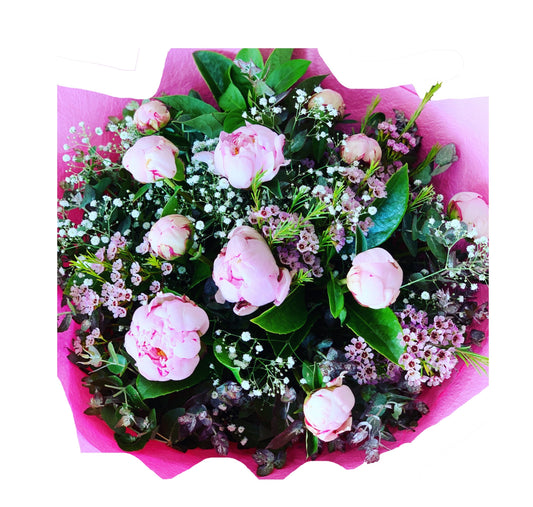Beautiful Pink Peony Bouquet