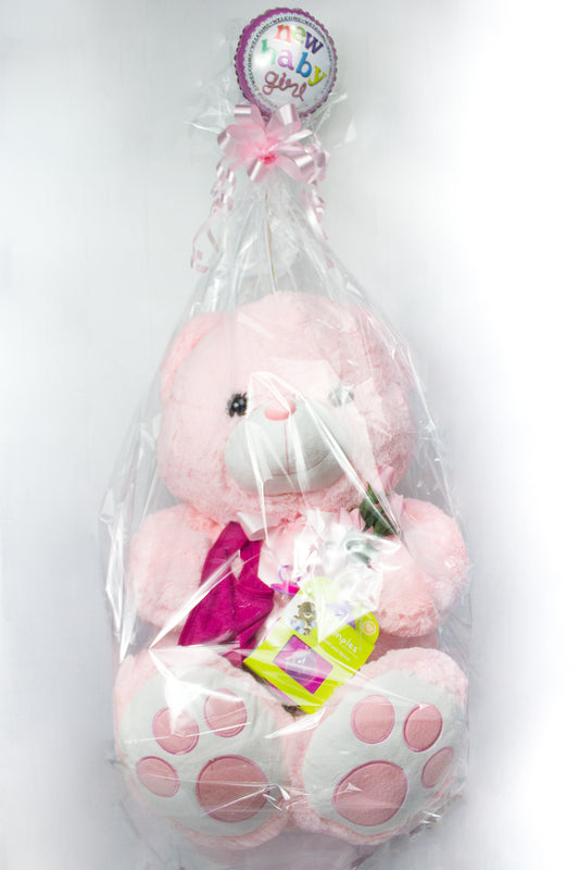 Pink Teddy Bear With Baby Nurseries